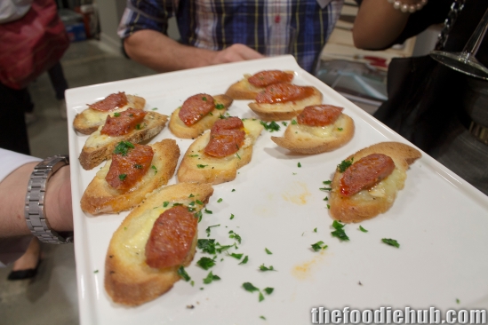 Crostini with Italian Sausage and Cheese
